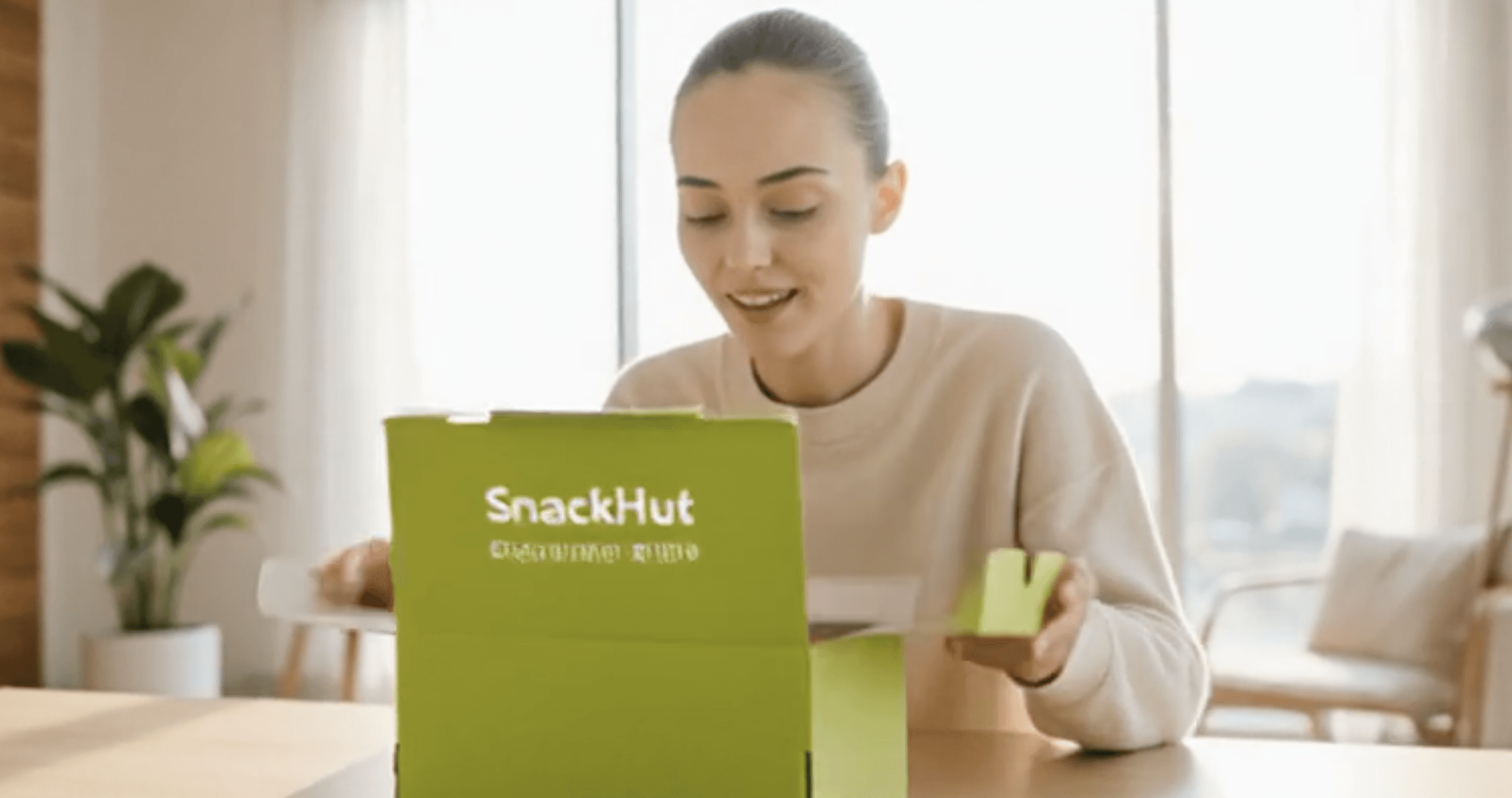 SnackHut unboxing video